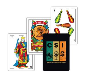Spanish Poker Card Deck