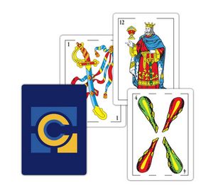 Spanish Poker Card Deck