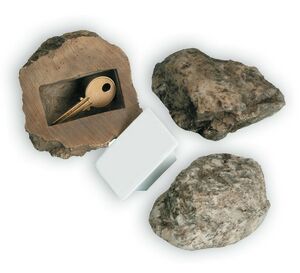 Spare Key Holder Rock