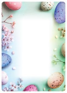 Speckled Spring Design Full Color Custom Back Poker Size Playing Cards