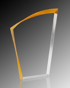 Spectrum Gold Vertex Award (8"x5 1/2"x1 1/4")