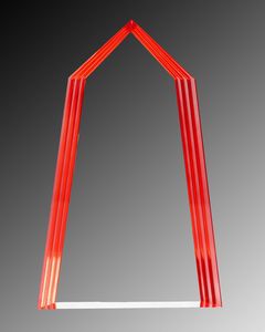 Spectrum Red Summit Award (8"x5 1/2"x1 1/4")