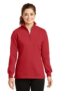 Sport-Tek Women's 1/4-Zip Sweatshirt.