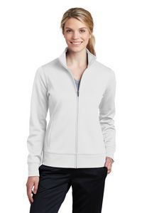 Sport-Tek Women's Sport-Wick Fleece Full-Zip Jacket.