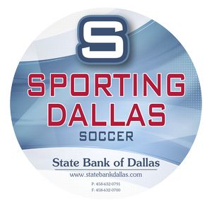 Sports Magnet | Custom Design | 5 3/4" dia. | .030" Thickness | Full Color