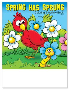 Spring Has Sprung Coloring Book