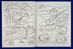 Spring Has Sprung Coloring Book