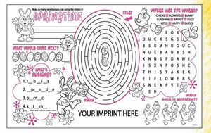 Springtime Activity Placemat