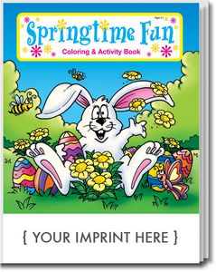 Springtime Fun Coloring Book