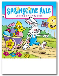 Springtime Pals Coloring Book