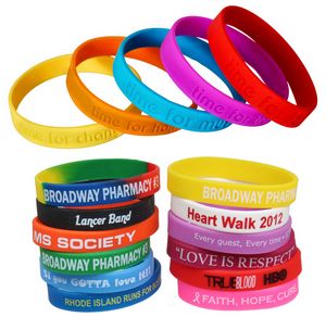 Sprinters Custom Silicone Bracelet - Colorful
