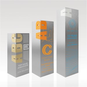 Square Aluminum 7" Letter
