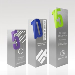 Square Aluminum 7" Letter