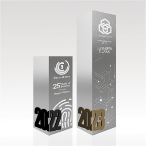 Square Aluminum 7" Letter
