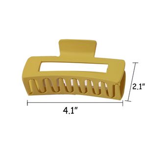 Square Hair Claw Clip