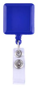 Square-Shaped Retractable Badge Holder