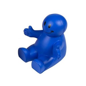 Squeezable Smile Face Guy Phone Holders