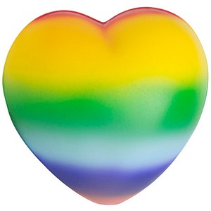 SqueeziesÂ® Stress Reliever Rainbow Sweet Heart