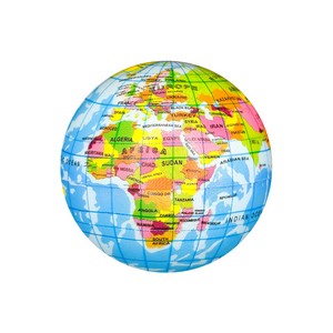SqueeziesÂ®Printed Globe Stress Reliever
