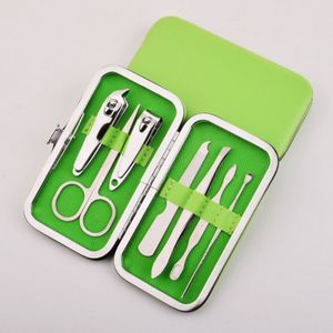 Stainless Steel 7-in-1 Manicure Kit w/Case