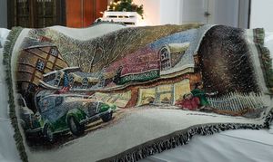 Standard 2 Layer Fringed Throw
