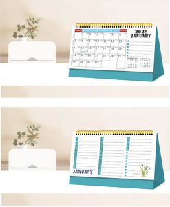Standing Flip Desktop Calendar From Jul 2024 To Dec 2025