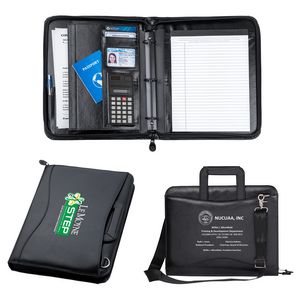 Stanford Zippered 3-Ring Binder w/Shoulder Strap