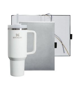 Stanley 30 oz Tumbler with Lined Journal- Low Minimum