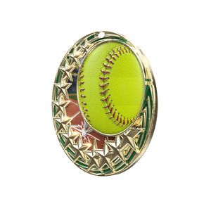 Star Blast Softball Medal