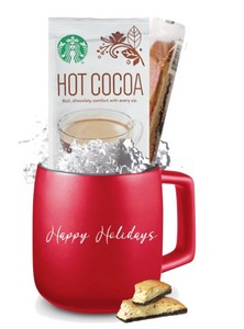Starbucks Cocoa and Cookie Gift Mug