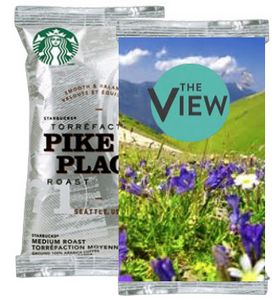 Starbucks Coffee Pack with Full Color Paper Wrap