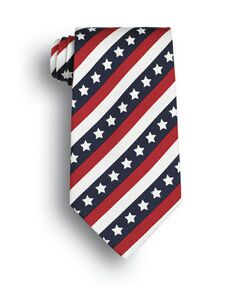 Stars & Stripes Patriotic Novelty Tie