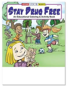 Stay Drug Free Coloring Book Fun Pack