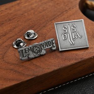 Steel Die Struck Antique Style Lapel Pin