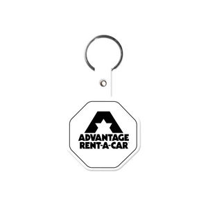 Stop Sign Flexible Key Tag