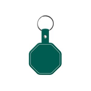 Stop Sign Flexible Key Tag