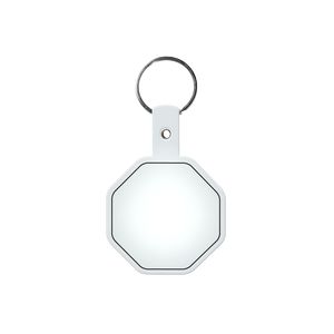 Stop Sign Flexible Key Tag