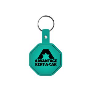 Stop Sign Flexible Key Tag