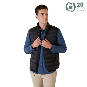 Storm Creek Men's Pacific Puffer 100 GSM Insulated Faux Down Packable Quilted Vest
