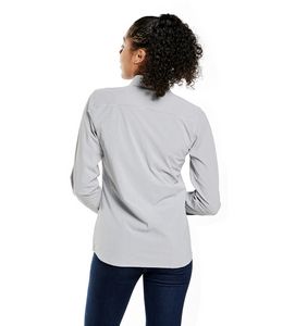 Storm Creek Women's Influencer 4-Way Stretch Windowpane Woven Shirt