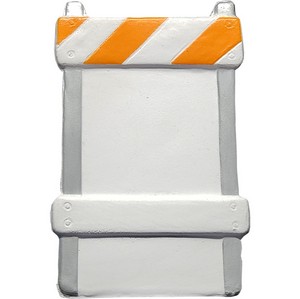 Street Barricade SqueeziesÂ® Stress Reliever