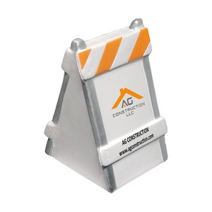 Street Barricade SqueeziesÂ® Stress Reliever