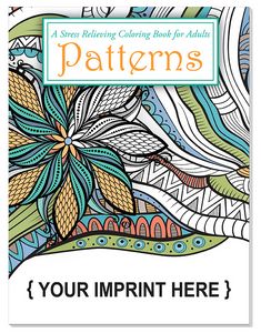 Stress Reliever Patterns Coloring Book for Adults