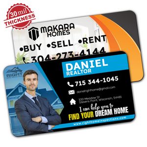 Strong Business Card Magnets 2x3.5 - 30 Mil - 4 Color Process