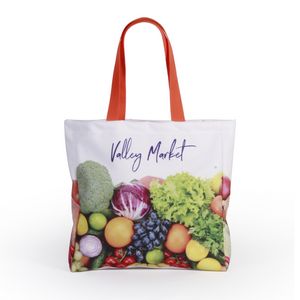 Structured Tote Bag Med- FULL COLOR