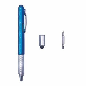 Stylus & Ballpoint & Ruler & Screwdriver & Multifunction Level Tool Pen