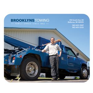 Sublimated Soft Mouse Pad | Rectangle | 6" x 7 1/2" | 1/16" Backing