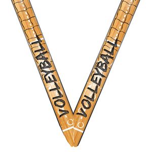 Sublimated Volleyball Neckband w/ Quick Clip (7/8" X 34")