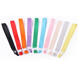 Sublimated Woven Event Wristbands w/ Locking Bead