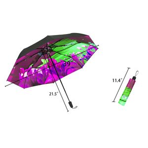 Sublimation Full Color Sunscreen Folding Automatic Eight-Bone Umbrella